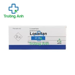 Losartan 25mg TV.Pharm - Thuốc giúp điều trị bệnh tăng huyết áp